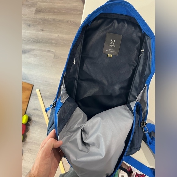 Haglofs Sijan Unisex Navy Tactical Omni Use Backpack EUC Osprey Patagonia - Picture 10 of 10